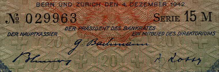 20 francs, 1942