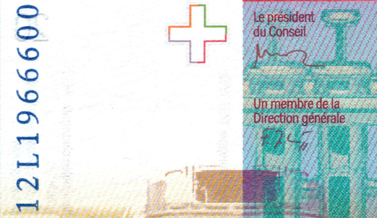 20 francs, 2012