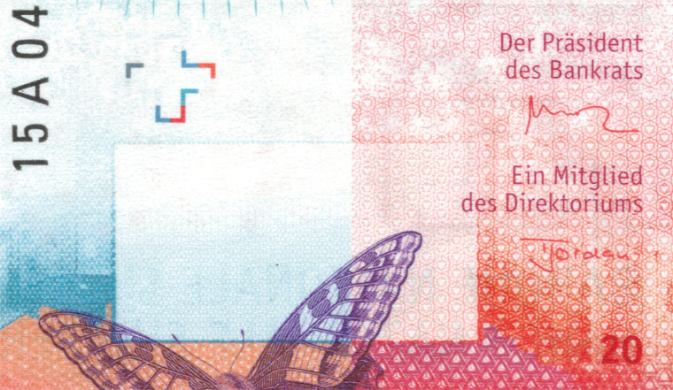 20 francs, 2015