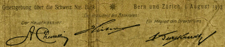 5 francs, 1913