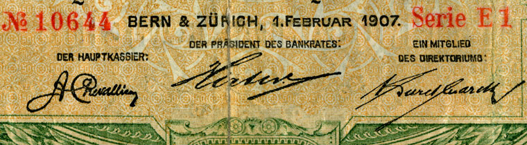 50 francs, 1907