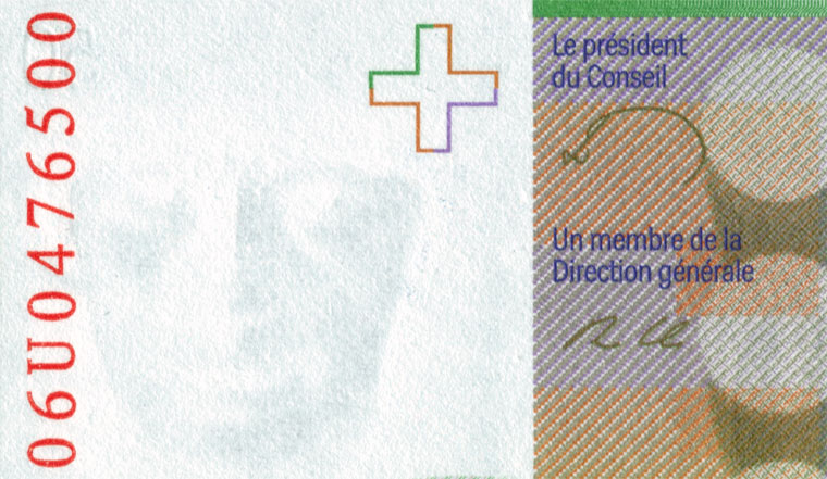 50 francs, 2006